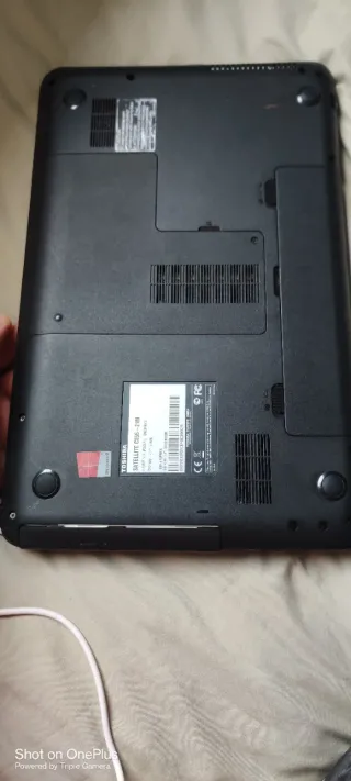 Portátil Toshiba para piezas