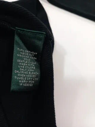 Jersey Lauren Ralph Lauren Negro Talla S