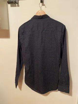 Camisa estampada Zara Talla M Slim Fit