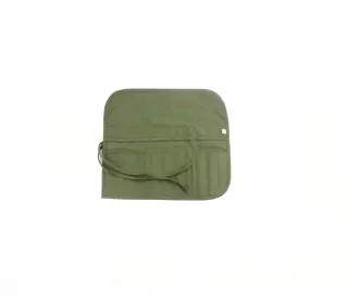 Porta pennelli arrotolabile in tela robusta