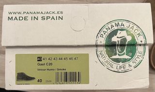 Botas Panama Jack Gael C20 Humo Talla 40