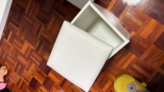 Mesa Centro Abatible Blanca