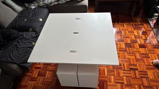 Mesa Centro Abatible Blanca