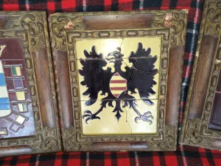 3 Mosaicos Legión Española Ramos Rejano. Antiguos.