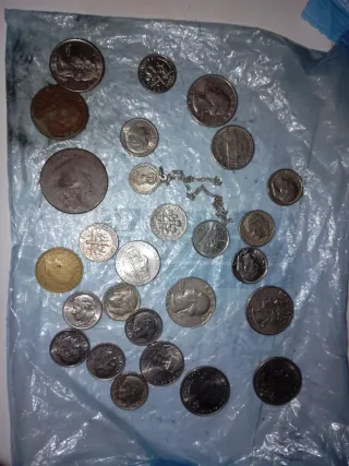 Colección de Monedas Antiguas Variadas