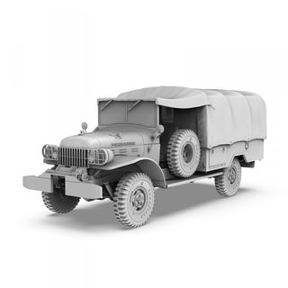 Maqueta IDF Power Wagon WM300 Cargo Truck, AK 1/35