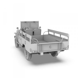 Maqueta IDF Power Wagon WM300 Cargo Truck, AK 1/35