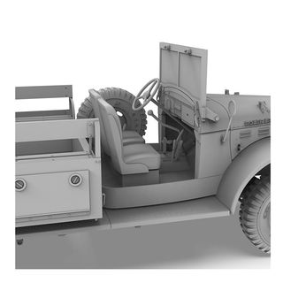 Maqueta IDF Power Wagon WM300 Cargo Truck, AK 1/35