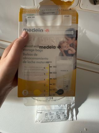 Medela Bolsas Almacenamiento Leche Materna x20