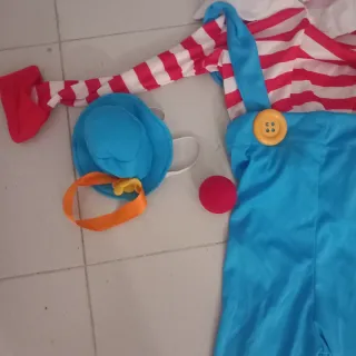 Disfraz payaso niño completo