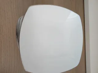 Vajilla Santa Clara Porcelana Blanca