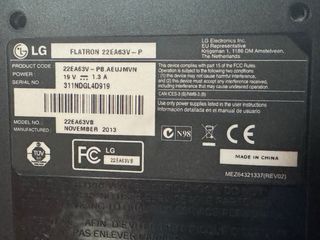 Monitor LG Flatron FullHD 22EA63V