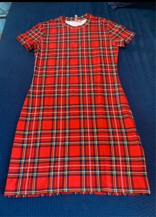 Abito scozzese H&M tg M