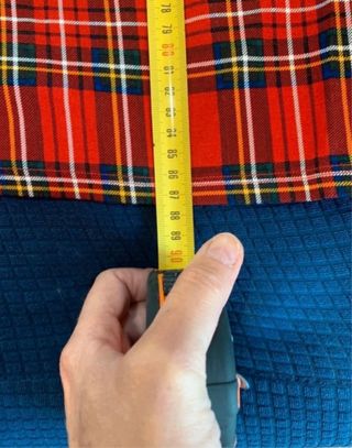 Abito scozzese H&M tg M