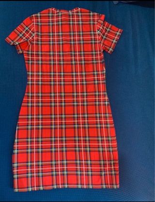 Abito scozzese H&M tg M