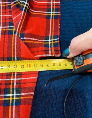 Abito scozzese H&M tg M