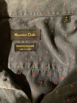 Camisa estampada Massimo Dutti Talla L