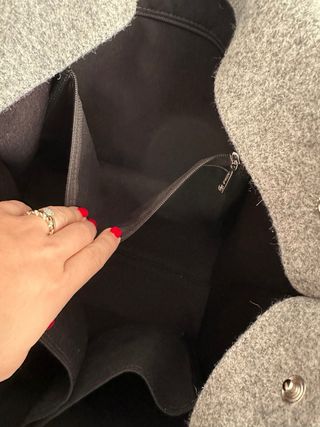 Bolso Longchamp Gris y Negro