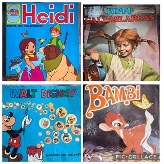 Álbum cromos antiguos