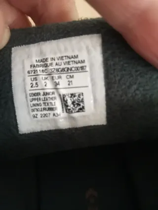 Zapatillas Converse Piel Talla 34