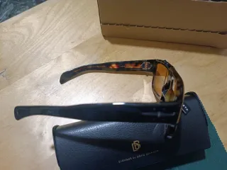 Occhiali da sole David Beckham neri/marrone