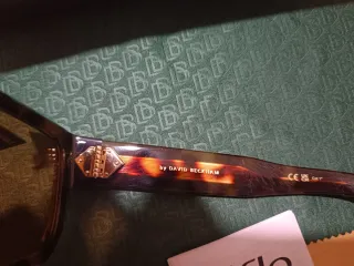 Occhiali da sole David Beckham neri/marrone