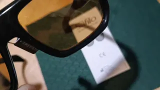 Occhiali da sole David Beckham neri/marrone