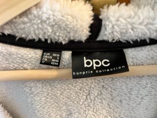 Sudadera polar porteo/premama gris