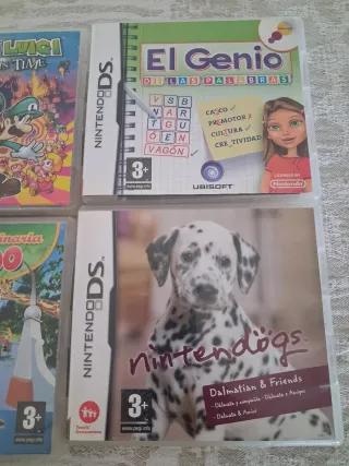 Lote 4 Juegos Nintendo DS