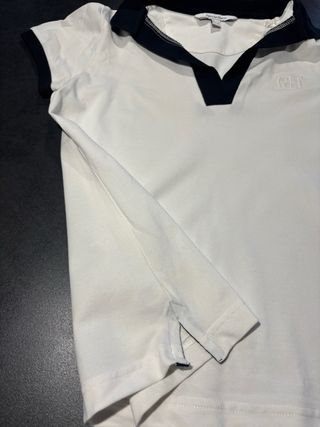 Polo Pedro del Hierro Blanco y Negro