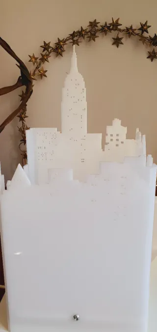 Lampada Skyline Gipa Srl Bianca