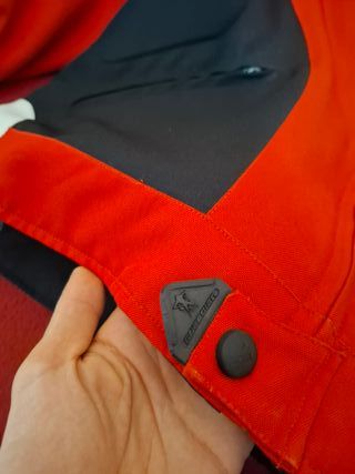 Giacca moto Guardian rossa con protezioni