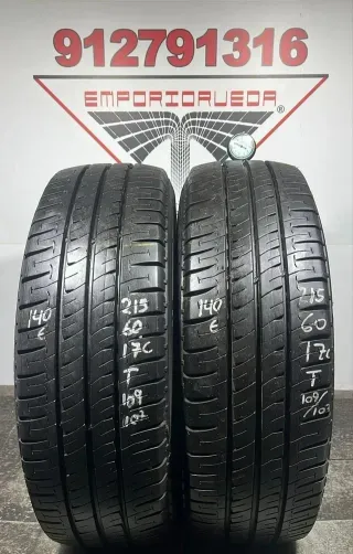215 60 17C T MICHELIN RUEDA AL 90% VIDA UTIL