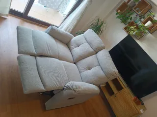 Sofá 2 plazas relax hamer vintage