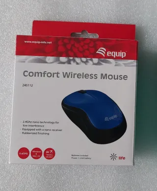 Mouse Wireless Equip 245112 Nero/Blu
