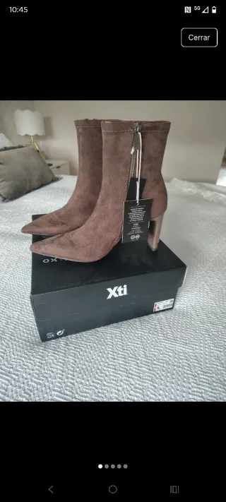 Botín Xti Marrón Talla 39 Nuevo