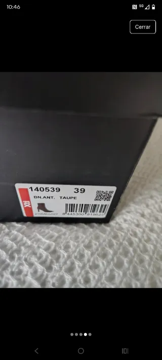 Botín Xti Marrón Talla 39 Nuevo