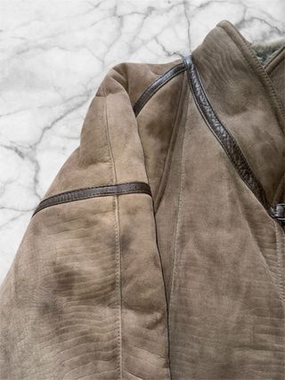 Montone Shearling Vintage Unisex Taglia 48