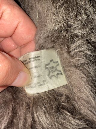 Montone Shearling Vintage Unisex Taglia 48