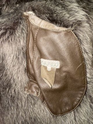 Montone Shearling Vintage Unisex Taglia 48