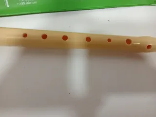 Flauta dulce soprano con funda