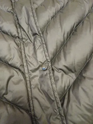Parka acolchada plumas XXL