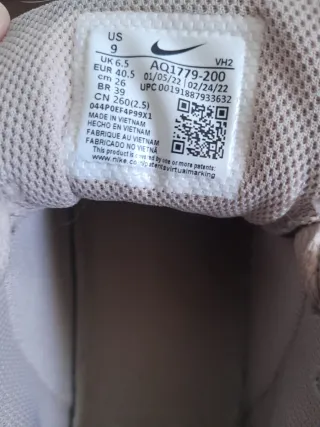 Zapatillas Nike Mujer Rosa