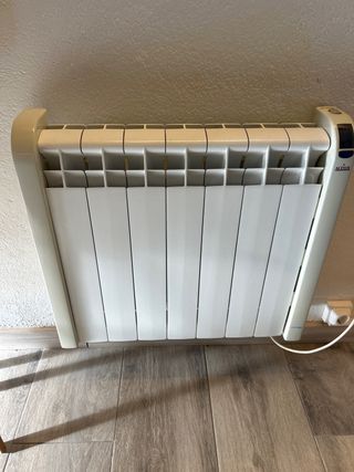 Radiador Eléctrico Azul Acesol Blanco