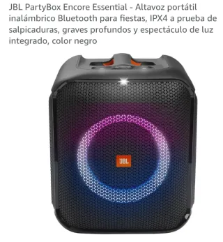 JBL PartyBox Encore Essential - Altavoz Portátil
