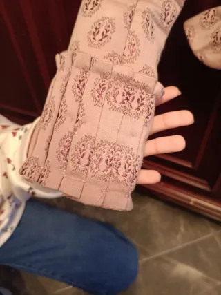 Traje Fallera Niña Rosa y gris para niña de 5 a 9