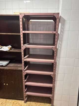 Estantería metálica de 6 baldas
