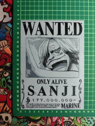 Wanted Sanji Impresión 3D