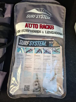 Transportar tabla de surf SurfSystem fácil de inst