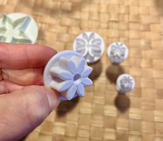 Set 10 stampi cake design o pasta modellabile